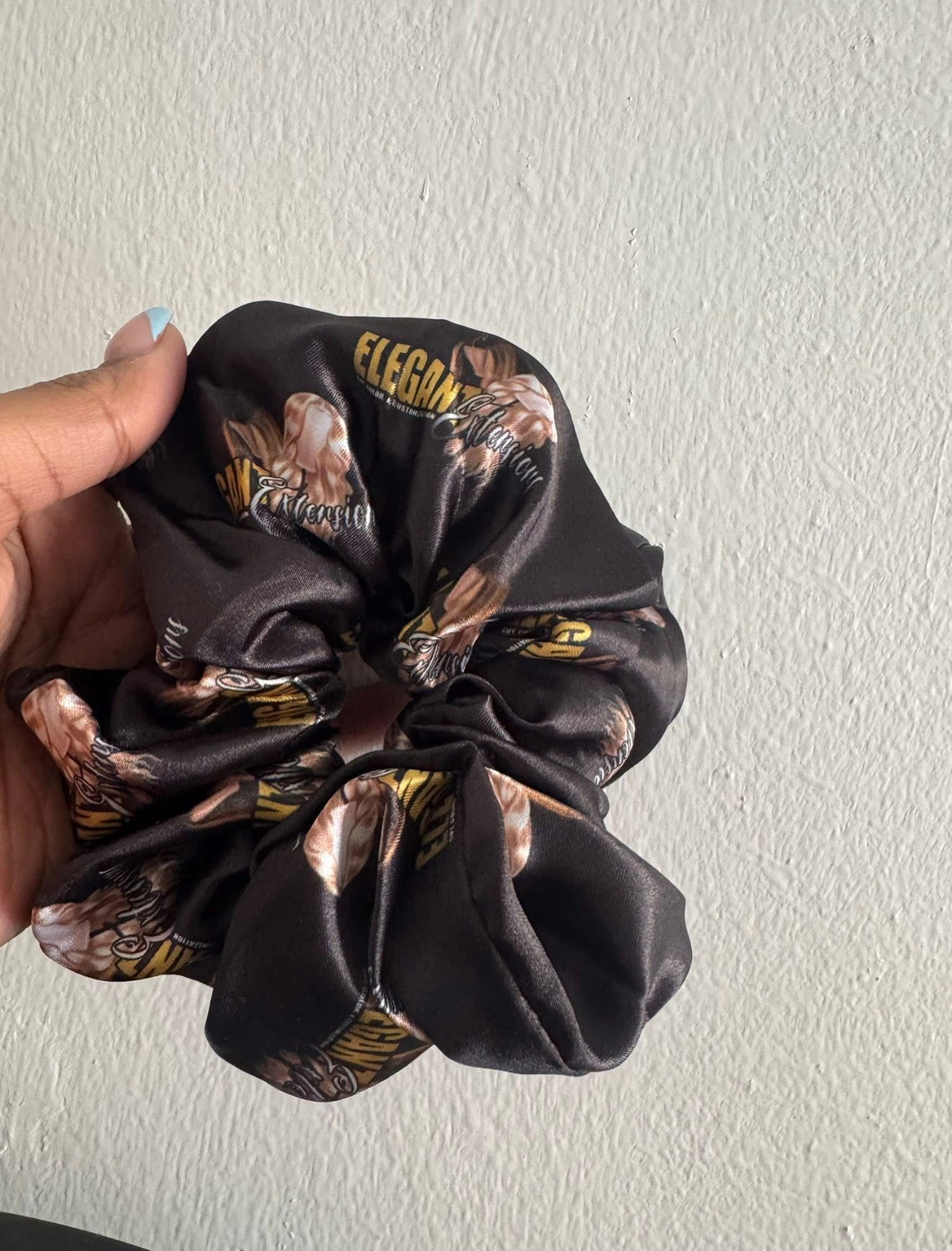 Silk scrunchies